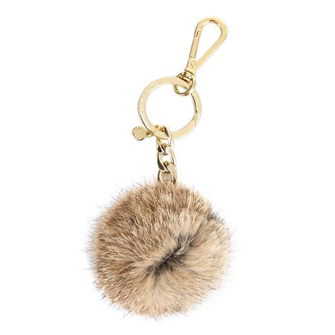 michael kors keyring fur|Fur Key Chain .